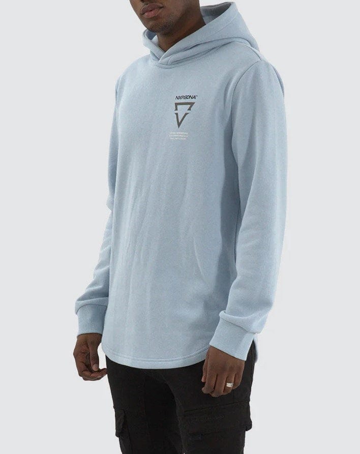 Load image into Gallery viewer, Nena &amp; Pasadena Mens Defend Dual Curved Hoodie
