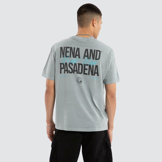 Nena & Pasadena Mens Collective Classic Tee - Pigment Ultimate Grey