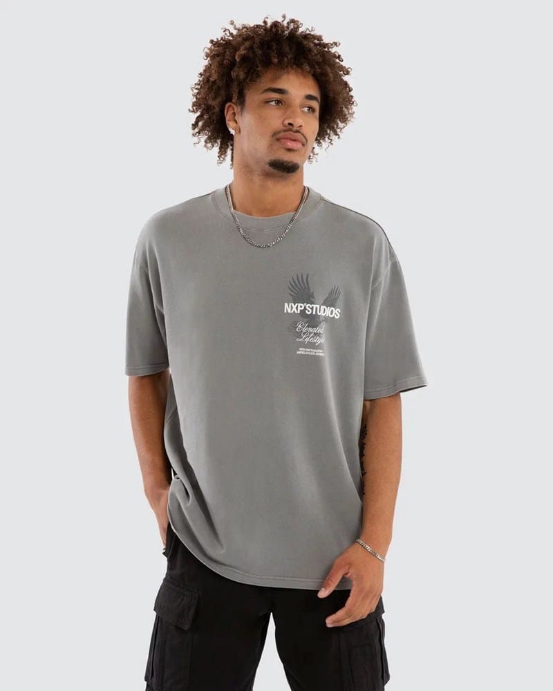 Load image into Gallery viewer, Nena &amp; Pasadena Mens Moros Box Fit Tee
