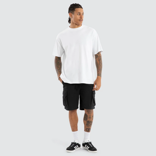 Nena & Pasadena Mens League Cargo Shorts - Black