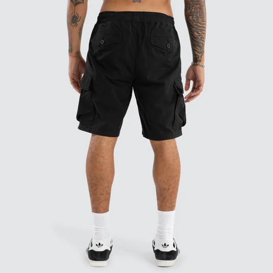 Nena & Pasadena Mens League Cargo Shorts - Black