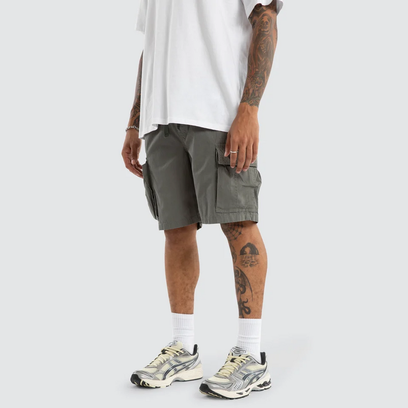 Load image into Gallery viewer, Nena &amp; Pasadena Mens League Cargo Shorts - Khaki
