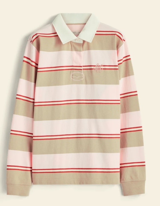 Load image into Gallery viewer, R.M. Williams Mens Narran Heritage Stripe Rugby Jerseys
