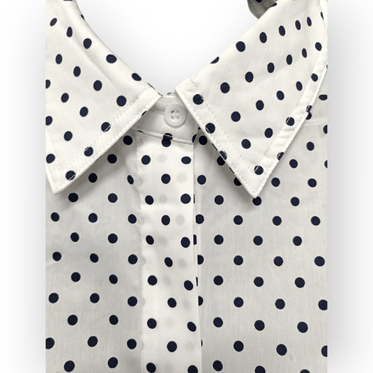 See Saw Womens Spot Collared Shirt