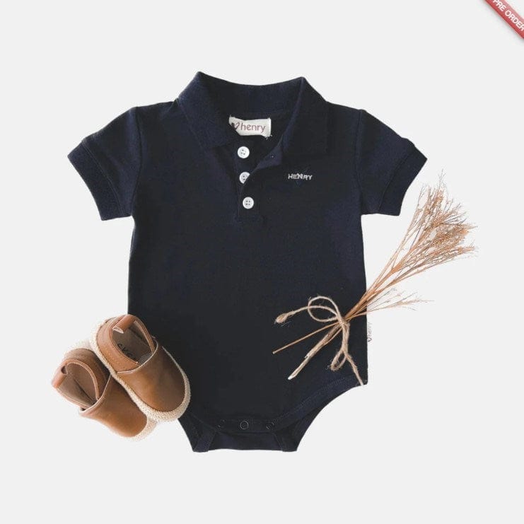 Load image into Gallery viewer, Love Henry Baby Boys Polo Romper COPY
