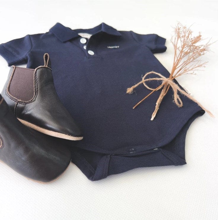 Load image into Gallery viewer, Love Henry Baby Boys Polo Romper
