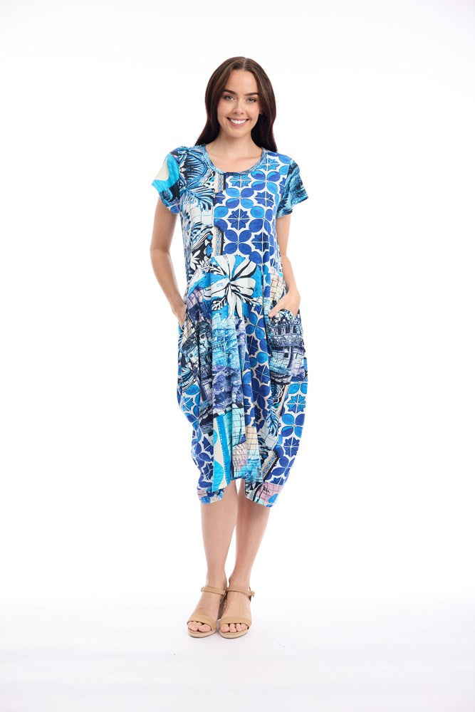 Load image into Gallery viewer, Orientique Womens Nimes Dress Horseshoe Bubble
