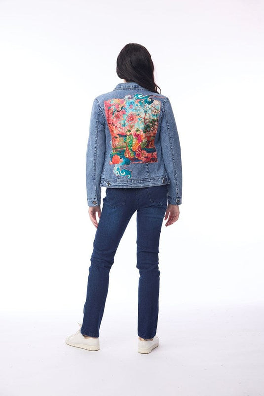 Orientique Womens Nippori Jacket Denim