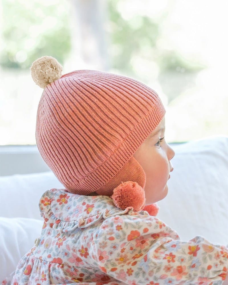 Load image into Gallery viewer, Toshi Kids Organic Earmuff Bobby - Tumbleweed
