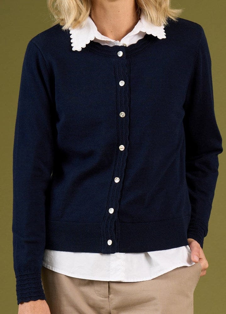 Load image into Gallery viewer, Charlie Jane Womens Edgeware Cardigan - Midnight
