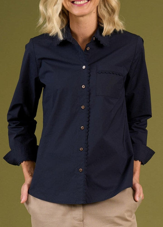 Charlie Jane Womens Levin Shirt - White