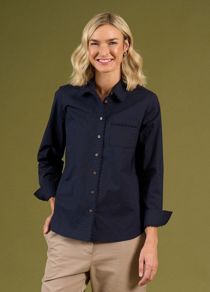 Load image into Gallery viewer, Charlie Jane Womens Levin Shirt - White
