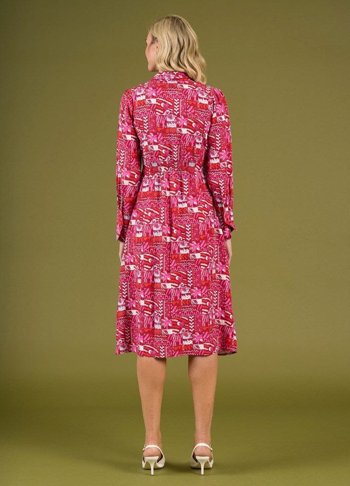 Load image into Gallery viewer, Charlie Jane Womens Britomart Dress - Sea Scape
