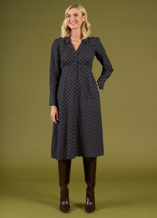 Charlie Jane Womens Britomart Dress - Under The Sea