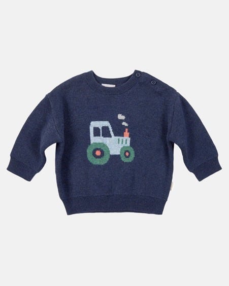 Toshi Baby Organic Pullover Mystical - Tiny Tractors