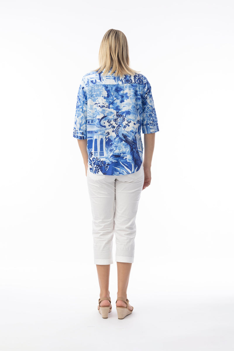 Load image into Gallery viewer, Orientique Womens Okayama Top Collar
