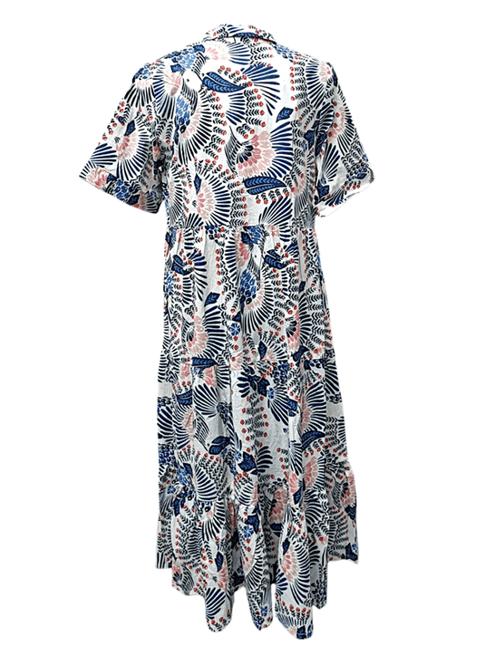 Ibisa Womens Oklahoma Midi Dress