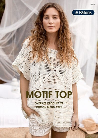 Load image into Gallery viewer, Patons Motif Top Book
