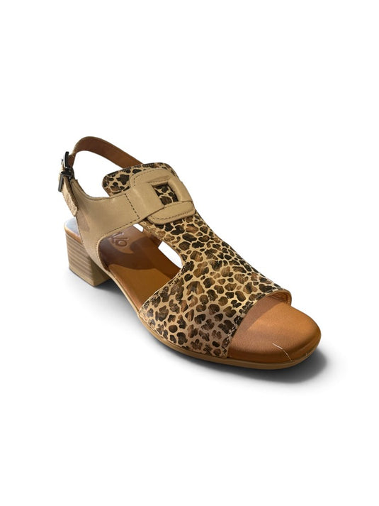 Hinako Womens Dahlia Shoe - Bej Leopard/New Nude