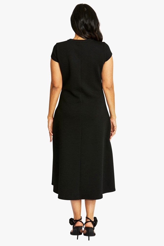 Load image into Gallery viewer, Pingpong Womens Ponti Seamed Dress
