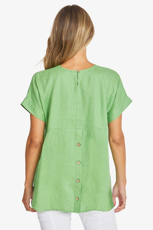 Pingpong Womens Misty Linen Top