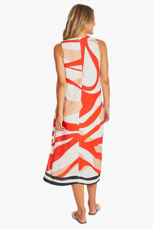 Pingpong Womens Liner Maxi Dress