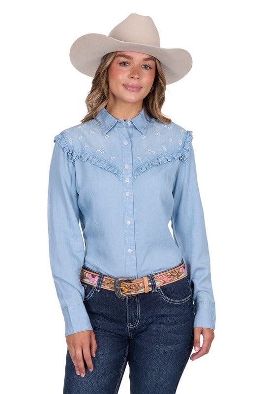 Pure Western Womens Pheobe Long Sleeve Shirt