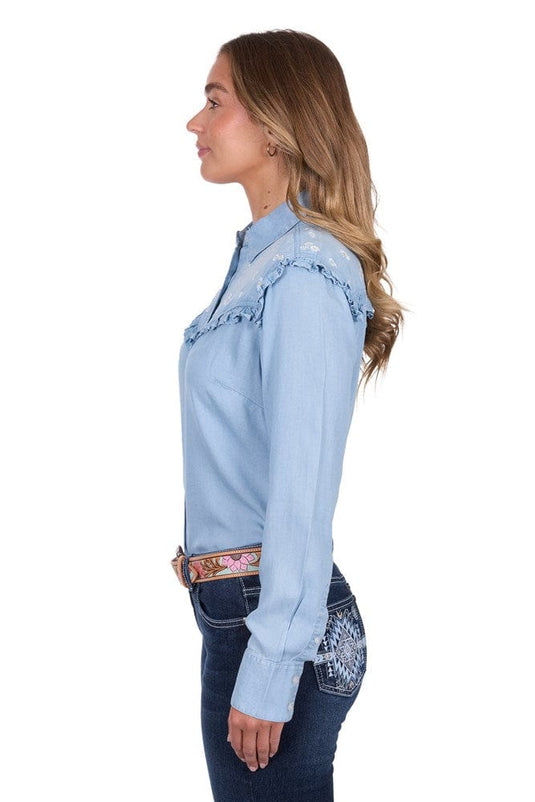 Pure Western Womens Pheobe Long Sleeve Shirt