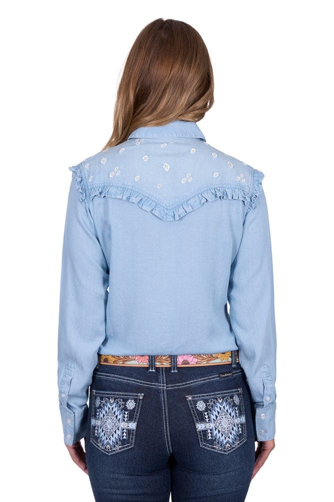 Load image into Gallery viewer, Pure Western Womens Pheobe Long Sleeve Shirt
