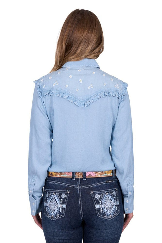 Pure Western Womens Pheobe Long Sleeve Shirt