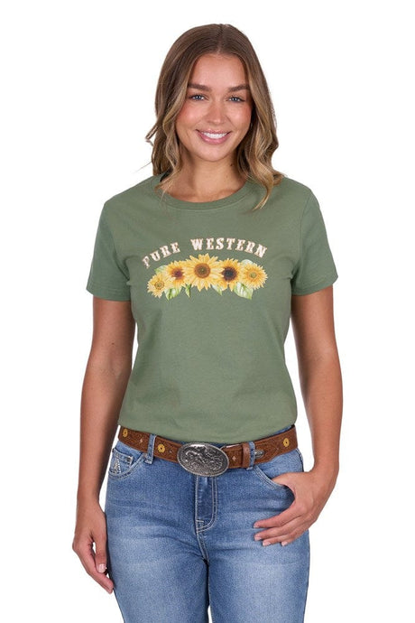 Pure Western Womens Charlie Short Sleeve Tee