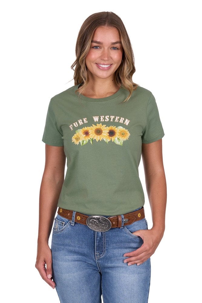 Load image into Gallery viewer, Pure Western Womens Charlie Short Sleeve Tee
