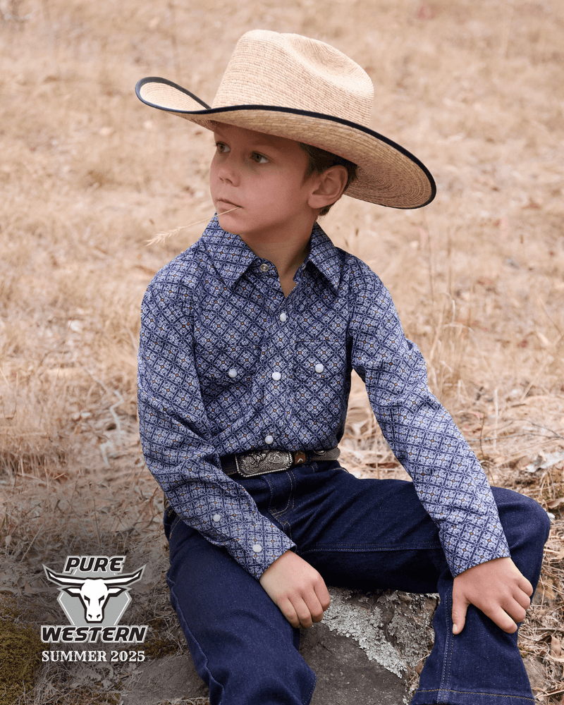 Load image into Gallery viewer, Pure Western Boys Terrence Belt
