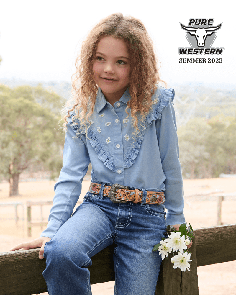 Load image into Gallery viewer, Pure Western Kids Carleen Belt
