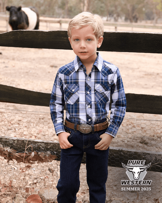 Pure Western Boys Jayson Belt