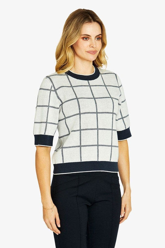 Pingpong Womens Chelsea Check Pullover