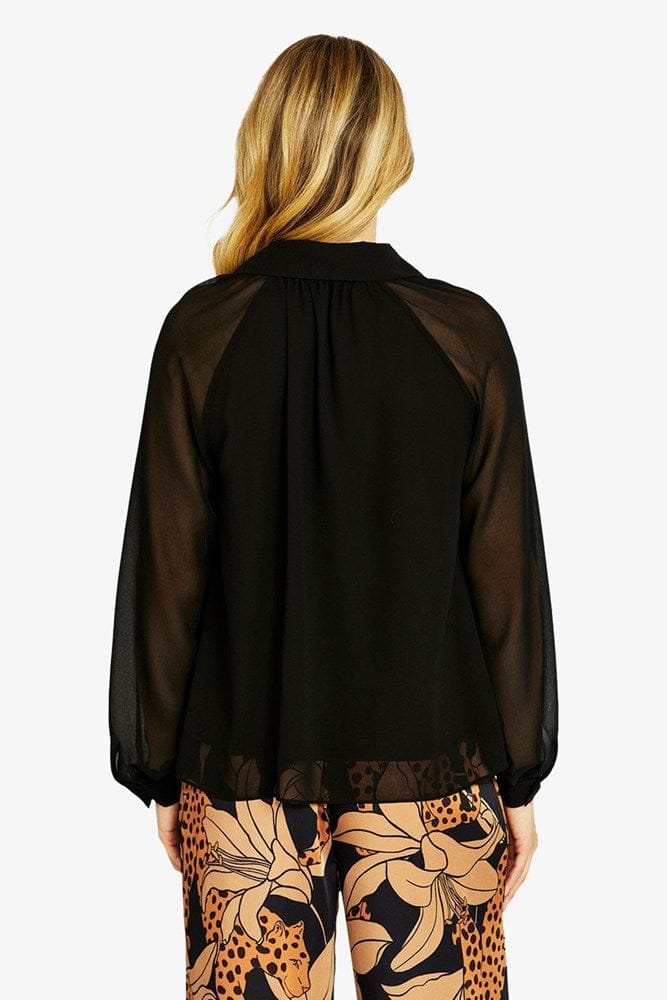 Load image into Gallery viewer, Pingpong Womens Delana Chiffon Top
