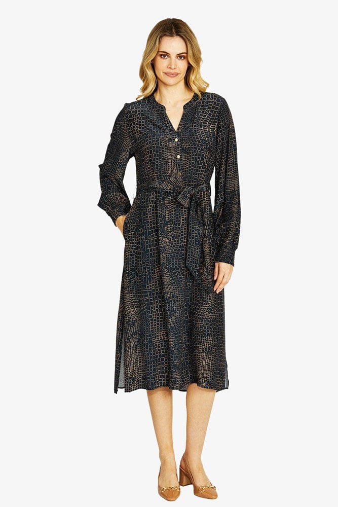 Load image into Gallery viewer, Pingpong Womens Alligator Midi Dress
