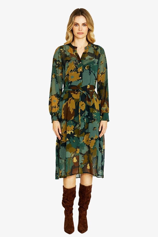 Load image into Gallery viewer, Pingpong Womens Katie Button Midi Dress
