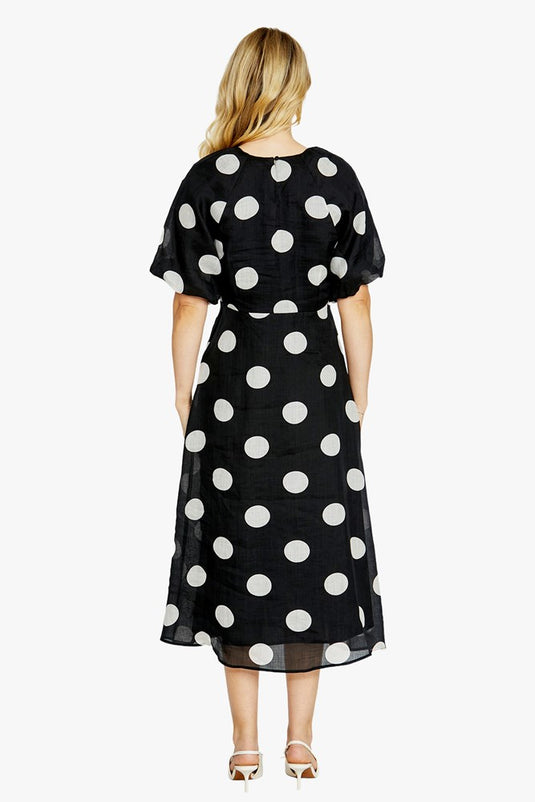 Pingpong Womens Loula Spot Maxi Dress