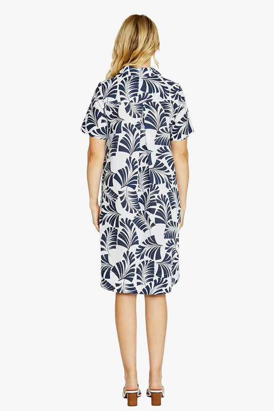 Pingpong Womens Flynn Desert Palm Swing Dress