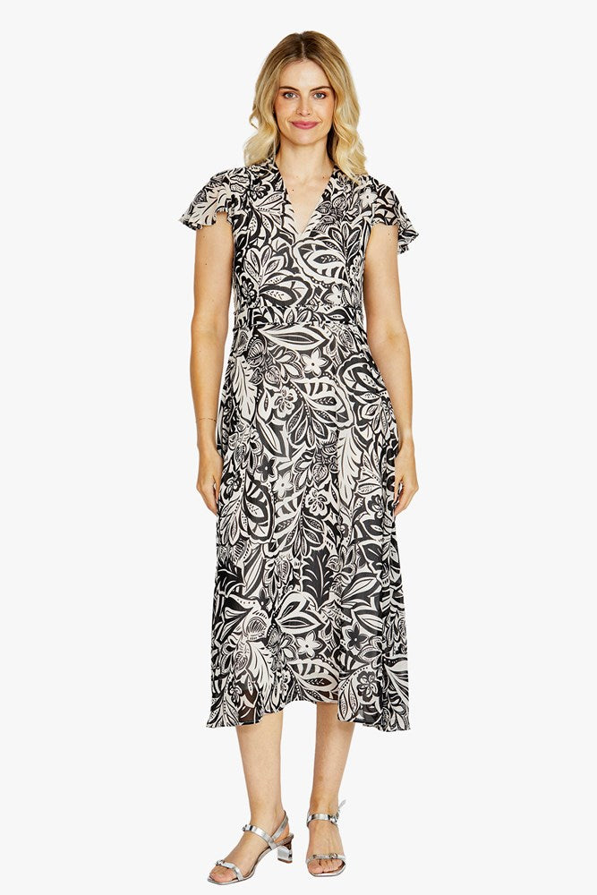Load image into Gallery viewer, Pingpong Womens Emma V-Neck Dress
