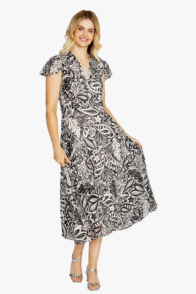 Load image into Gallery viewer, Pingpong Womens Emma V-Neck Dress
