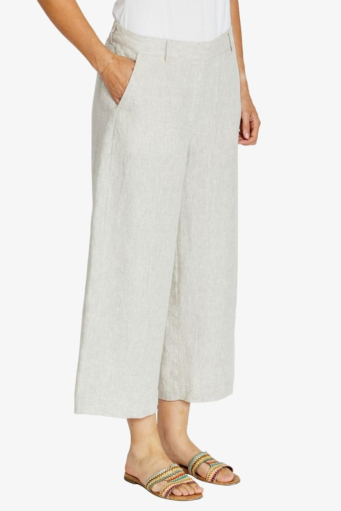 Load image into Gallery viewer, Pingpong Womens Clare Core Linen Culotte
