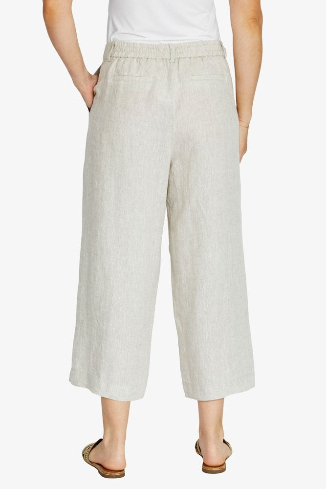 Load image into Gallery viewer, Pingpong Womens Clare Core Linen Culotte
