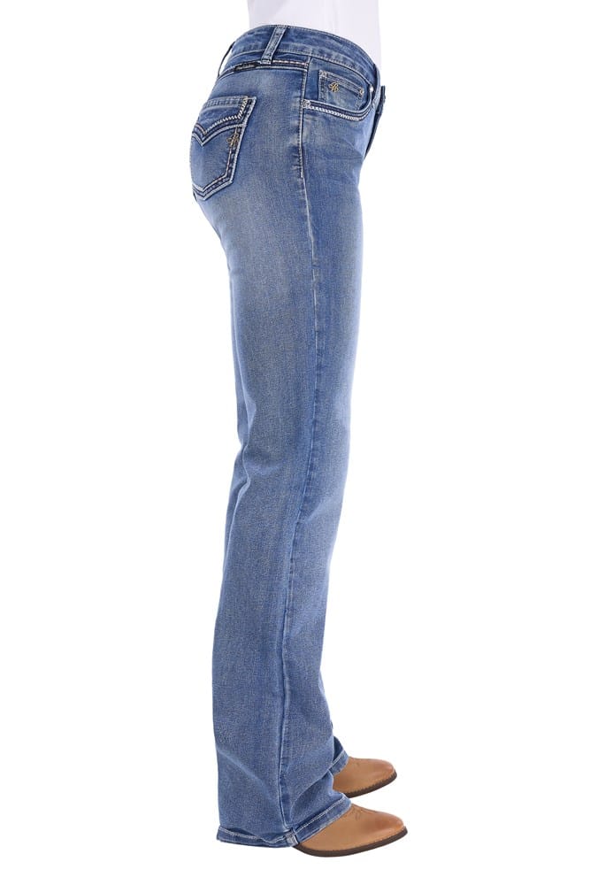 Load image into Gallery viewer, Pure Western Womens Julietta Relaxed Rider Jean
