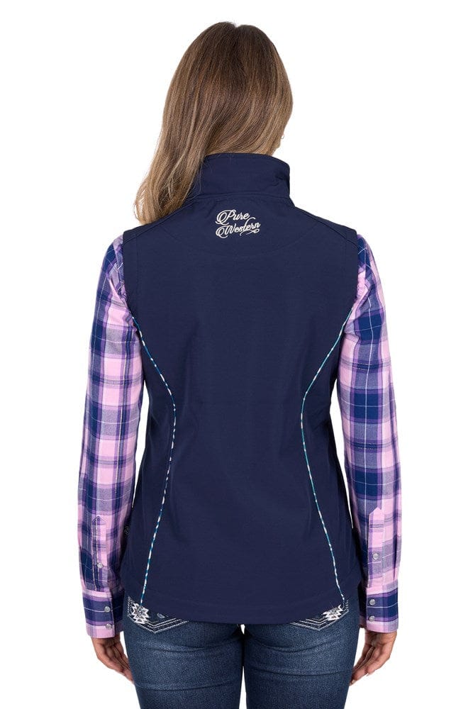 Load image into Gallery viewer, Pure Western Womens Corine Softshell Vest
