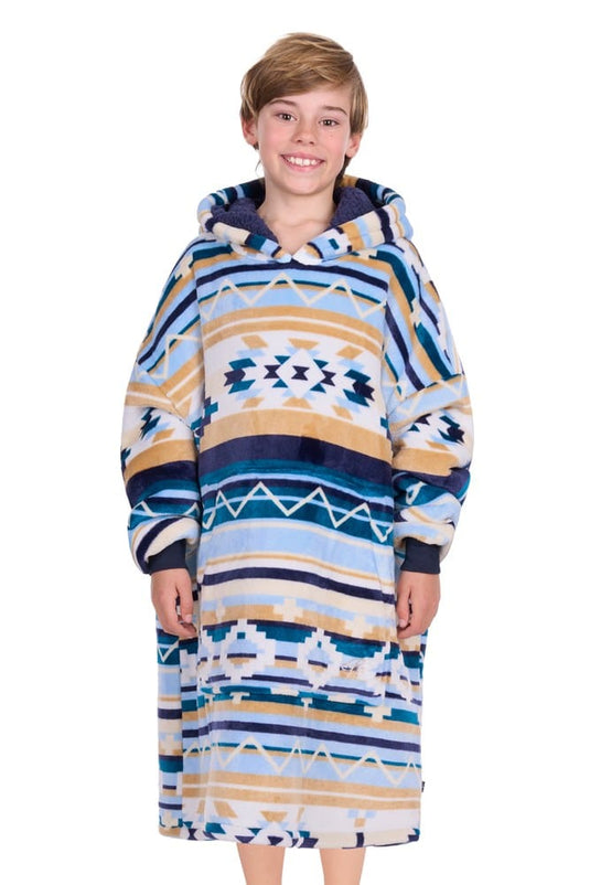 Pure Western Kids Aztec Snuggle Hoodie