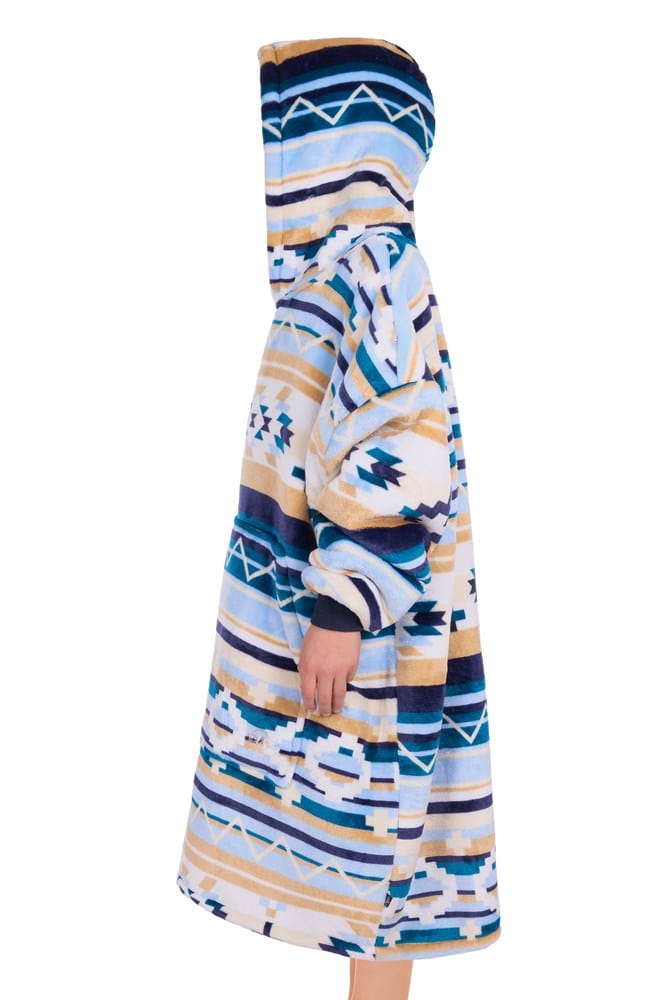 Load image into Gallery viewer, Pure Western Kids Aztec Snuggle Hoodie
