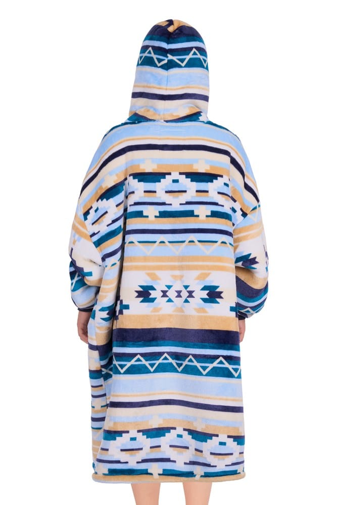 Load image into Gallery viewer, Pure Western Kids Aztec Snuggle Hoodie

